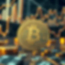 Conceptual representation of blockchain technology