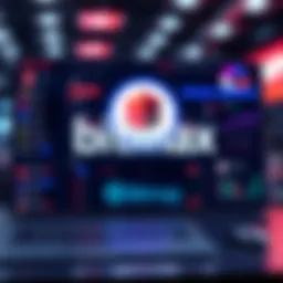 An overview of the Bitmax platform interface showcasing its features.