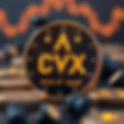 Visual representation of CVX coin functionality