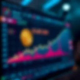 A detailed chart showcasing the performance of ibat coin over time